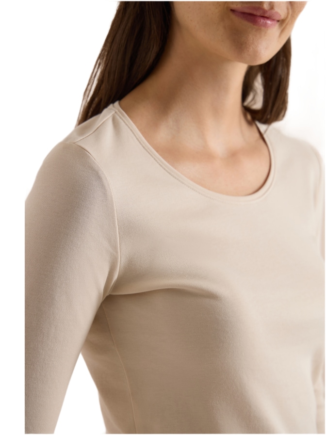 Cecil Basic Langarmshirt Pia bei Robert Ley