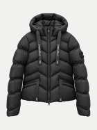 Originale C Steppjacke mit abnehmbarem Logo-Patch 2000 black bei Robert Ley