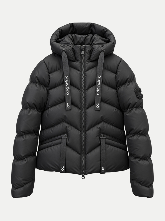Originale C Steppjacke mit abnehmbarem Logo-Patch bei Robert Ley