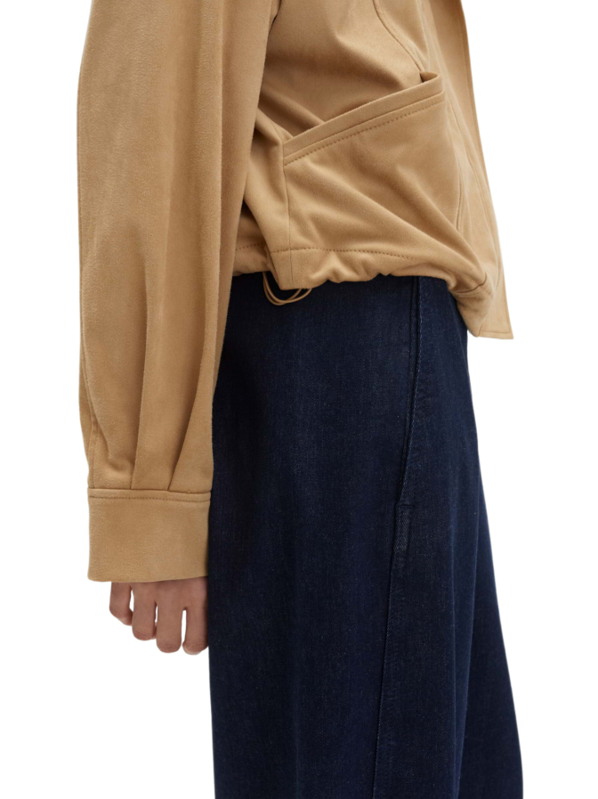 someday Blouson aus weichem Velourslederimitat Neila bei Robert Ley