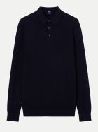 Fedeli Polo-Shirt Langarm 828-notte bei Robert Ley