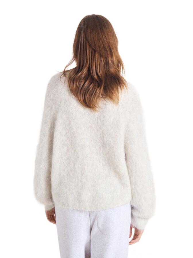 American Vintage Kurze Ballonstrickjacke bei Robert Ley