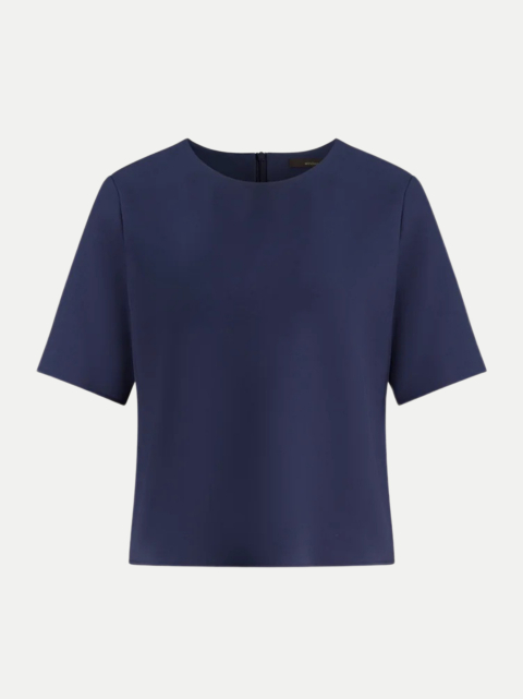 Windsor Women Blusenshirt aus Viskose-Crêpe bei Robert Ley
