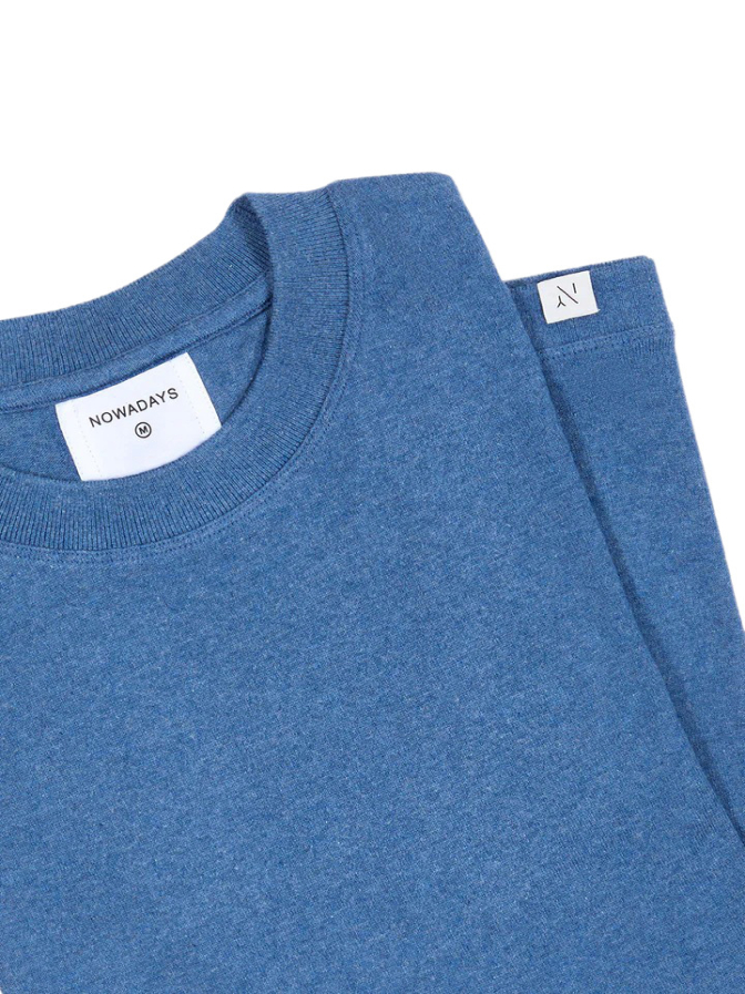 Nowadays T-Shirt aus meliertem Baumwolljersey bei Robert Ley