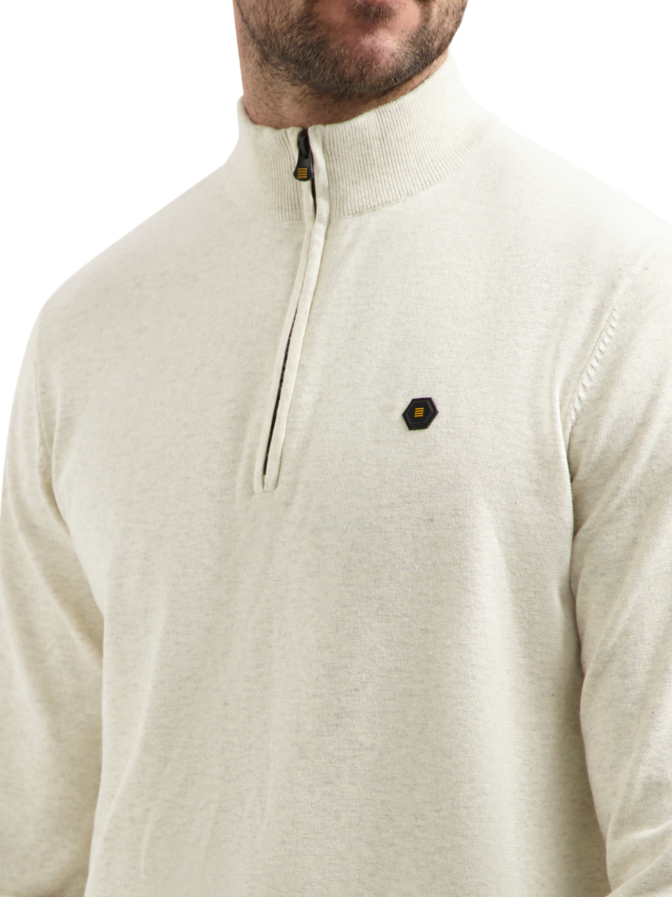 NO EXCESS Pullover mit halbem Reißverschluss bei Robert Ley