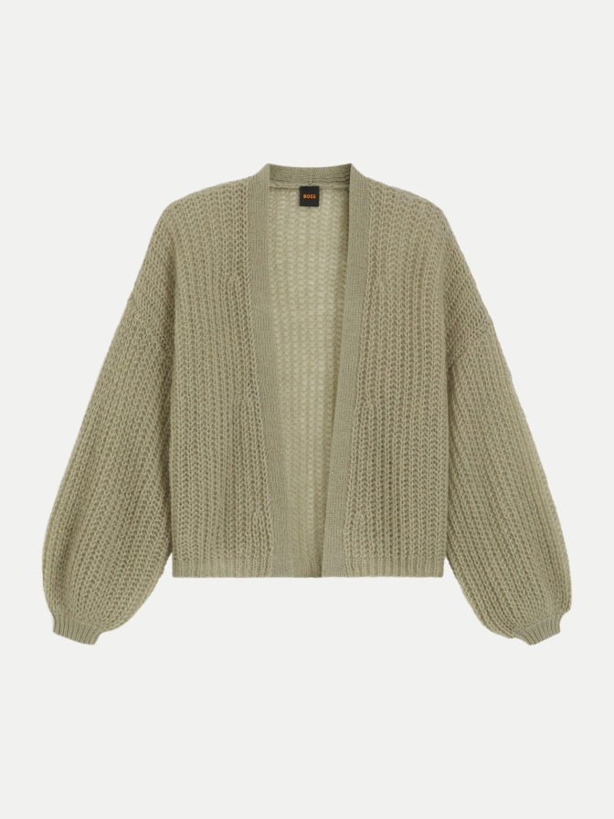 BOSS Orange Strickjacke C_Furgoviamit offener Strickstruktur bei Robert Ley
