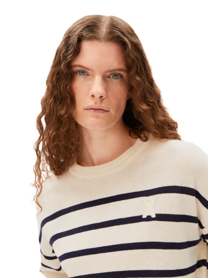 ARMEDANGELS Gestreifter Leinen-Mix Pullover bei Robert Ley