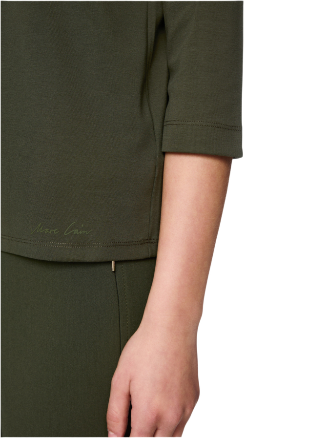 Marc Cain T-Shirt mit Schmuckcordel bei Robert Ley