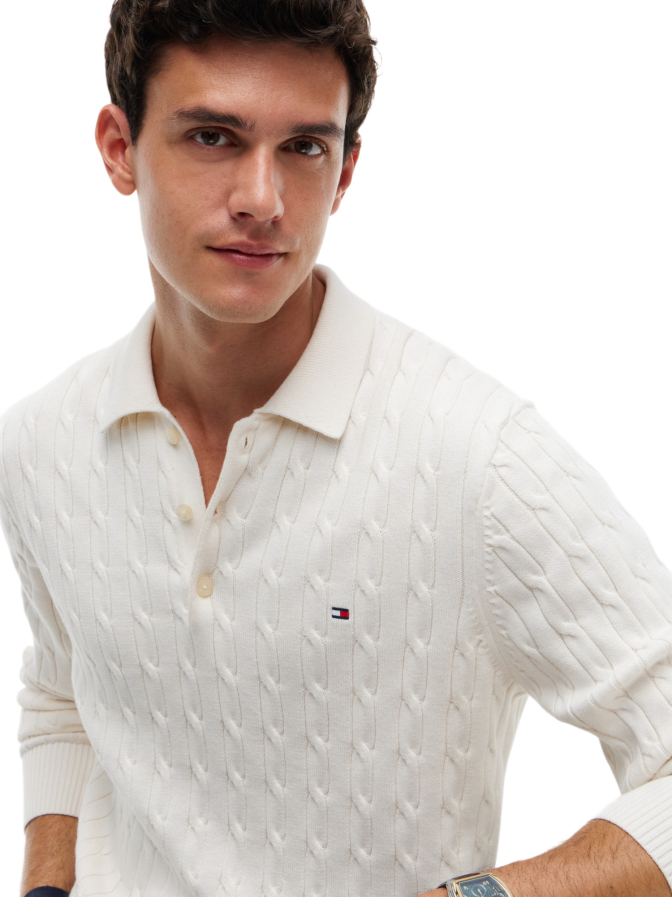 Tommy Hilfiger Pullover mit Polo-Kragen bei Robert Ley