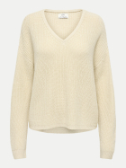 JDY Flachstrick-Pullover JDYEVIE 177935-Oatmeal bei Robert Ley