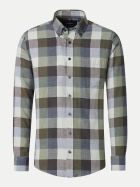 Casamoda Flanellhemd Kariert 300-300 grUEn bei Robert Ley
