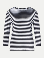 Juvia Langarmshirt Adriane 102-white-navy bei Robert Ley