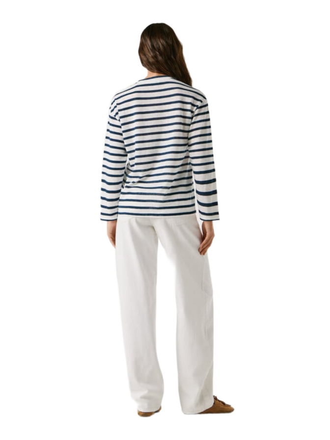 Pepe Jeans Gestreiftes Langarm-Shirt bei Robert Ley