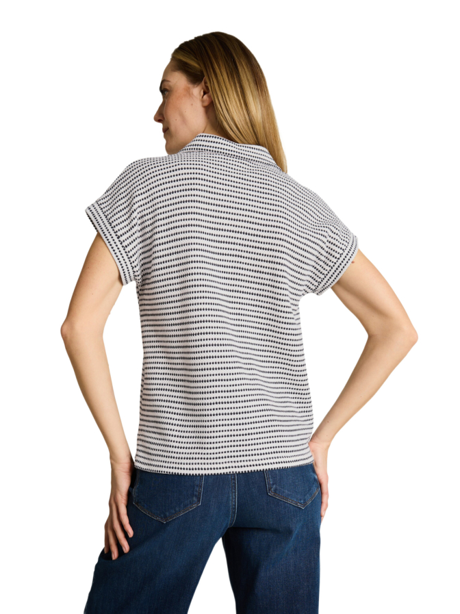 Tom Tailor Casual T-shirt mit Polokragen bei Robert Ley