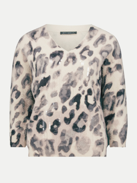 Betty Barclay Strickpullover im Leo-Muster bei Robert Ley