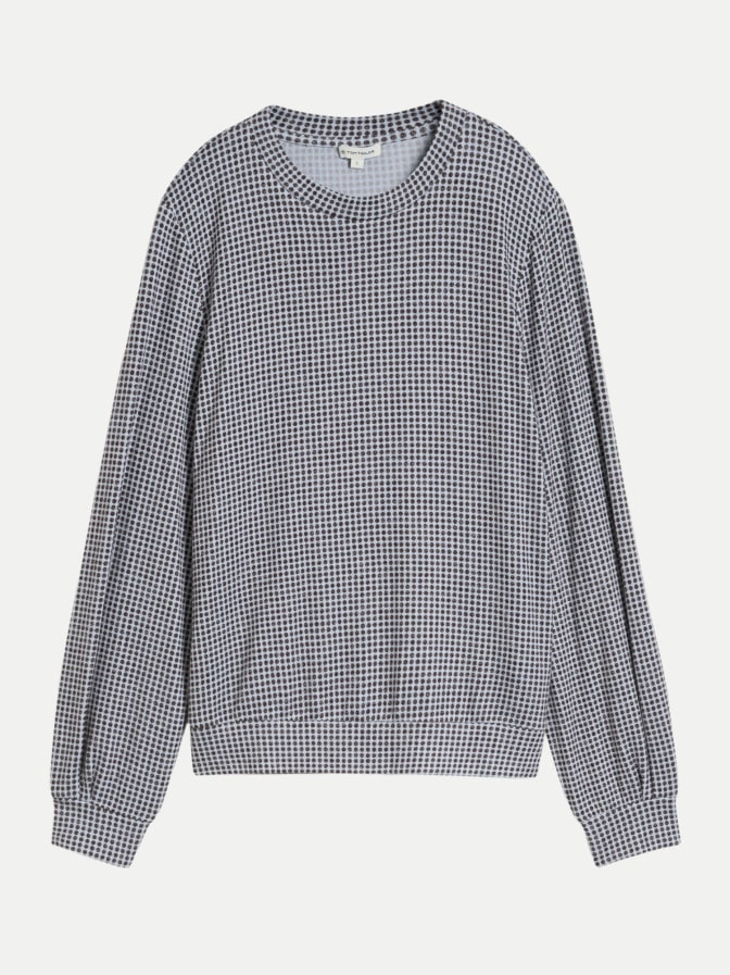 Tom Tailor Casual Langarmshirt mit Allover-Print bei Robert Ley