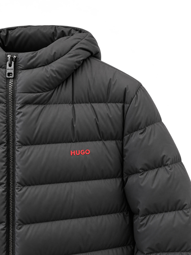 HUGO Steppjacke Matia mit Kapuze bei Robert Ley