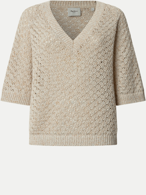 Pepe Jeans Strickpullover Amber mit V- Ausschnitt bei Robert Ley