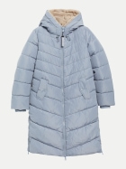 s.Oliver RED LABEL Puffermantel mit Zwei-Wege-Reißverschluss 9500-GREY/BLACK bei Robert Ley