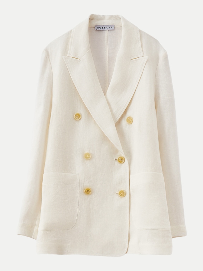 ROSSO35 Blazer aus Leinen bei Robert Ley