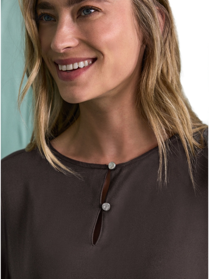 Street One Langarm Bluse mit Schößchen bei Robert Ley