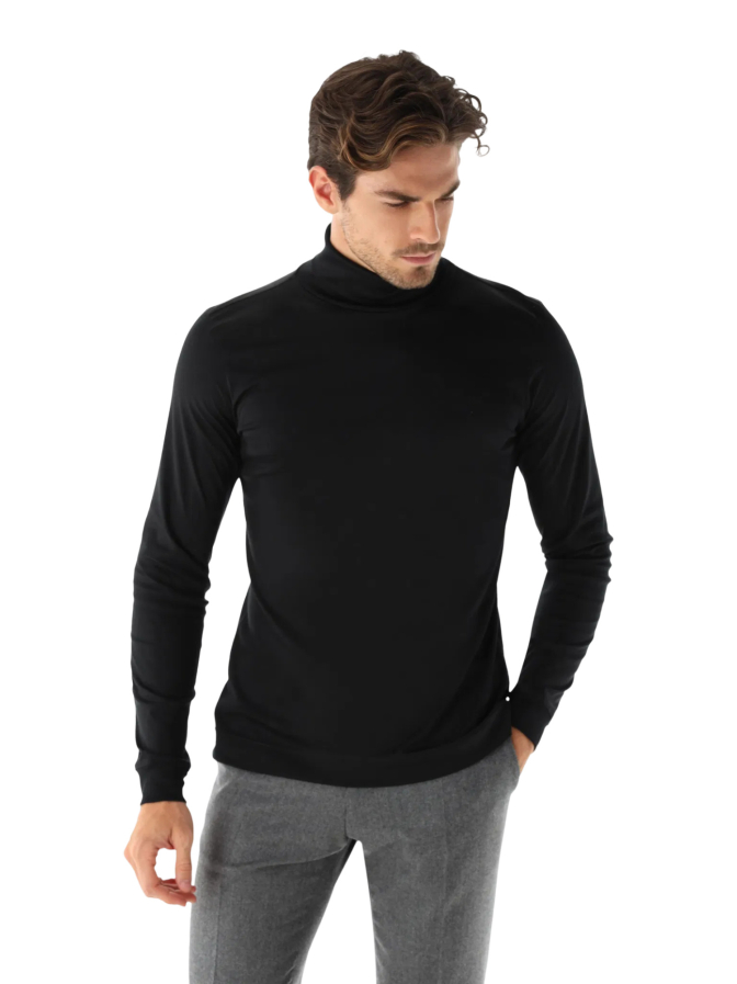 van Laack Rollkragenshirt  PELINO1 bei Robert Ley