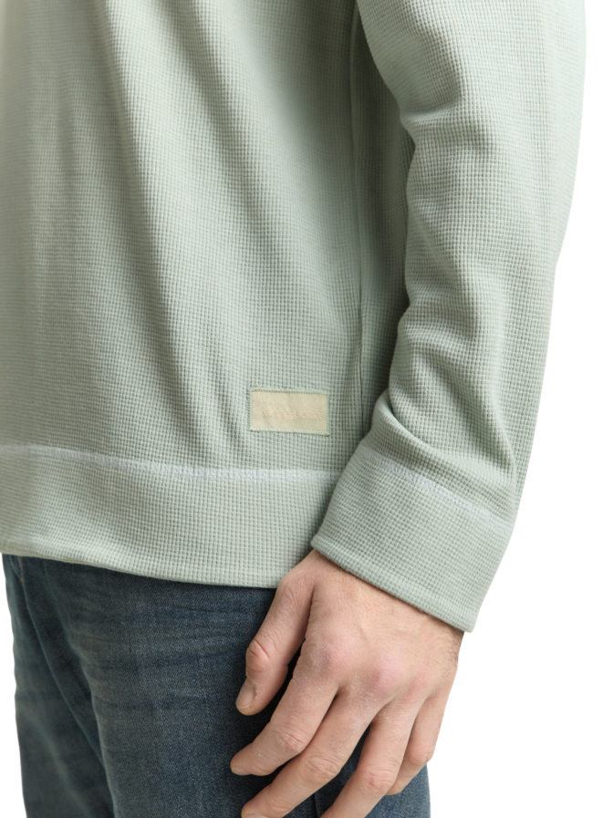 Tom Tailor Langarmshirt mit Waffelstruktur bei Robert Ley