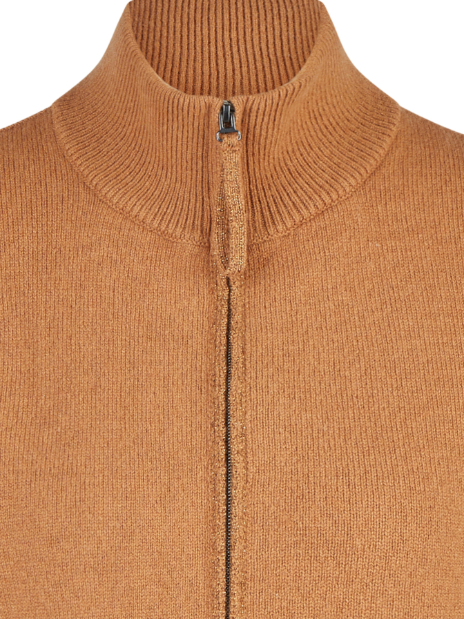 Rabe Moden Strickjacke mit Stehkragen bei Robert Ley