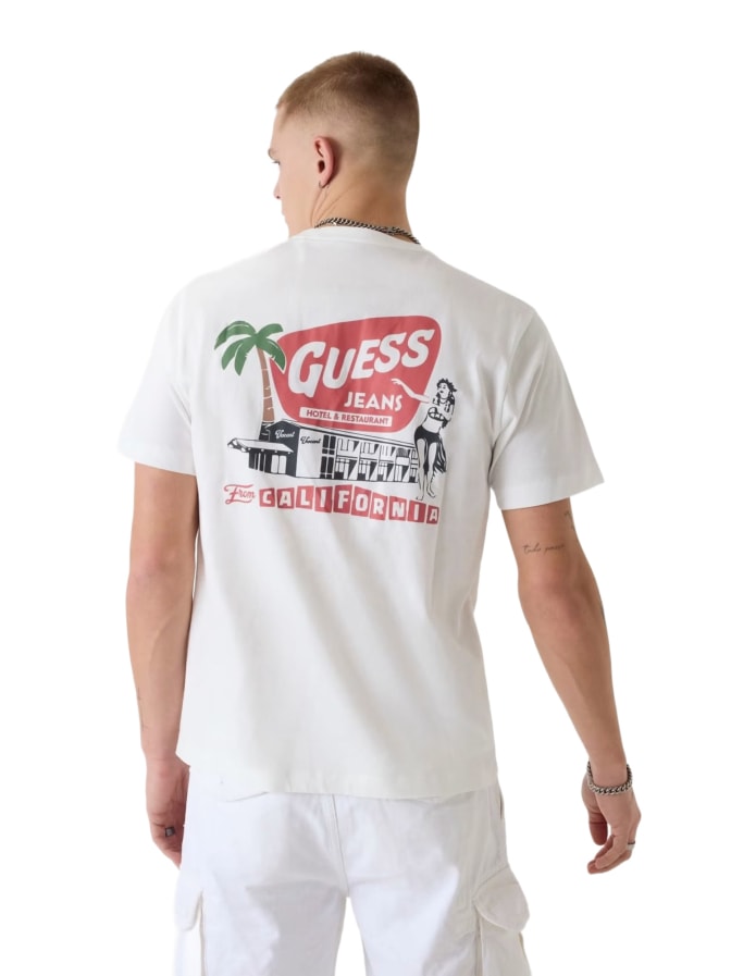 Guess T_Shirt mit Logo-Print bei Robert Ley