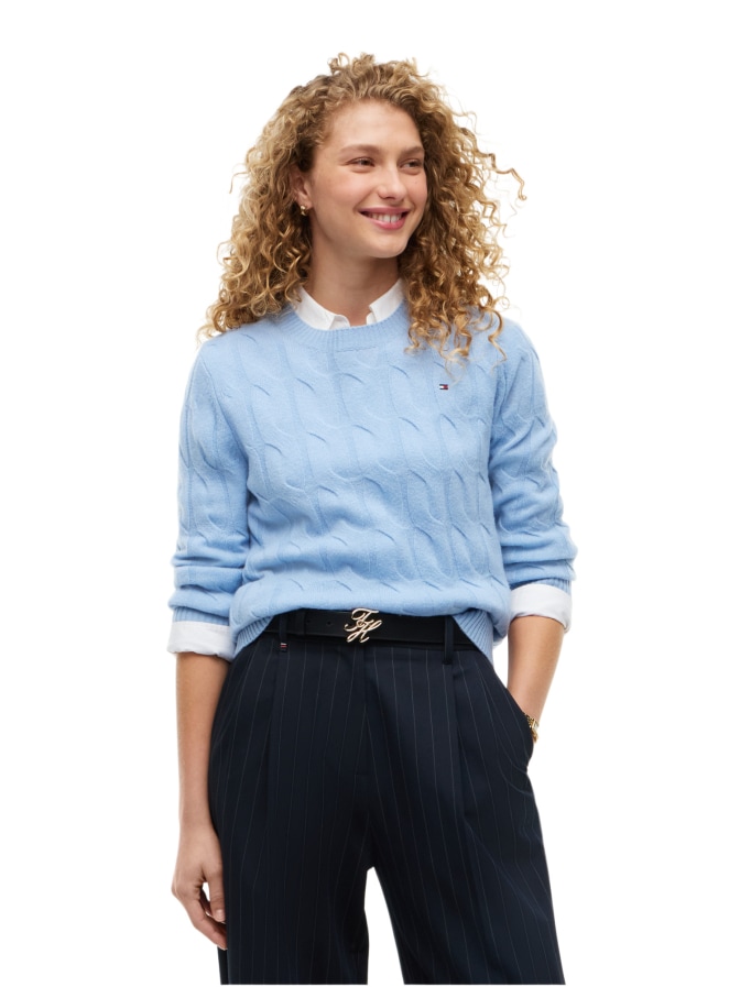 Tommy Hilfiger Strickpullover aus Wolle bei Robert Ley