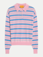 Guest in Residence Kaschmirpullover Collegiate Stripe Polo daybreak combo bei Robert Ley