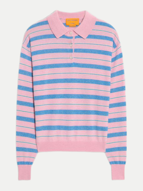Guest in Residence Kaschmirpullover Collegiate Stripe Polo bei Robert Ley