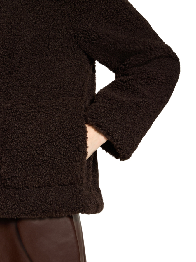 Cartoon Teddy-Kurzmantel bei Robert Ley