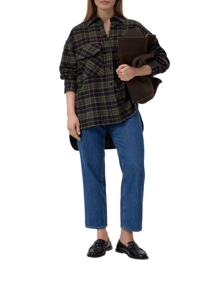 Closed Overshirt mit Karomuster bei Robert Ley
