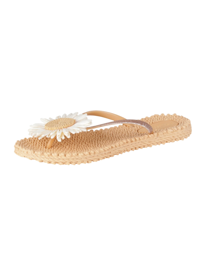 Ilse Jacobsen Flip-Flops mit Blumendetail bei Robert Ley