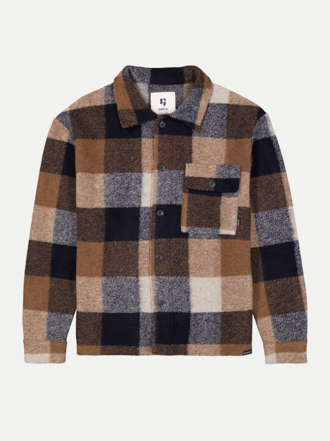 Garcia Kariertes Overshirt bei Robert Ley