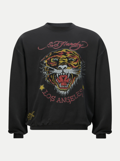 Ed Hardy Sweatshirt Tiger-Vintage-Roar bei Robert Ley