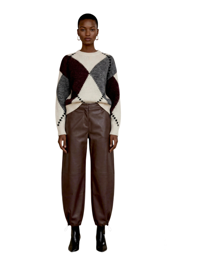 Zero Strickpullover mit Allover-Print bei Robert Ley