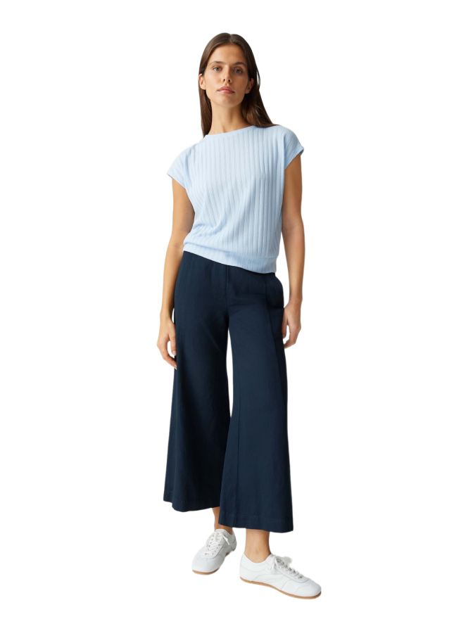 Opus Jerseyshirt Sapino mit Rippenstruktur bei Robert Ley