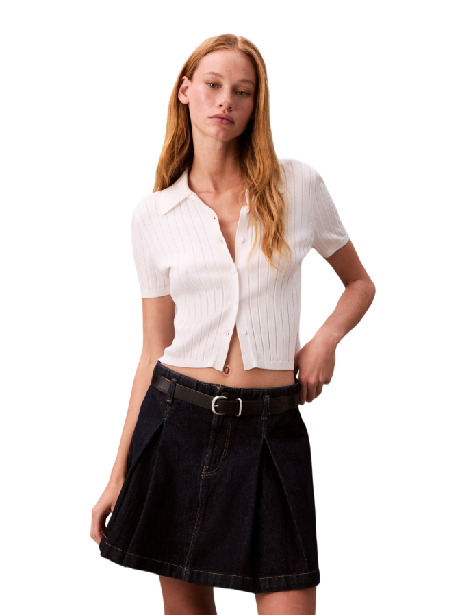Calvin Klein Jeans Jeans-Faltenrock bei Robert Ley