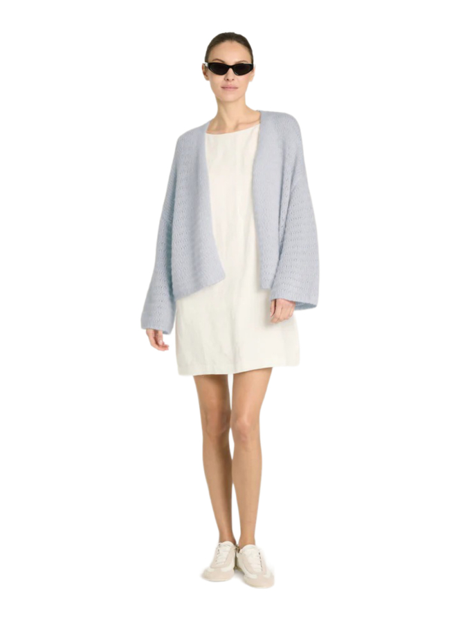 LU REN Cardigan Tsubaki aus Kaschmir-Seide-Mix bei Robert Ley