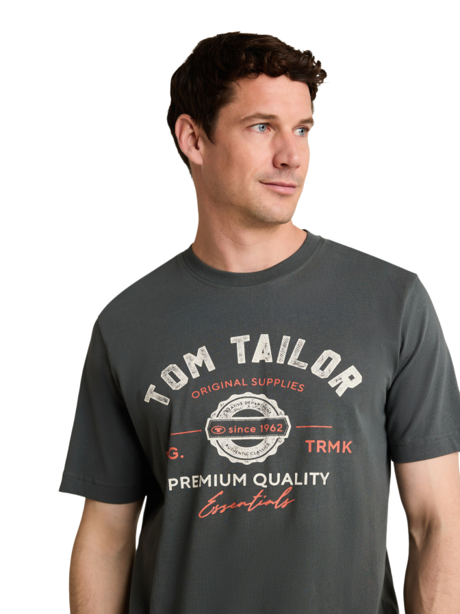 Tom Tailor Casual T-Shirt mit Logoprint bei Robert Ley