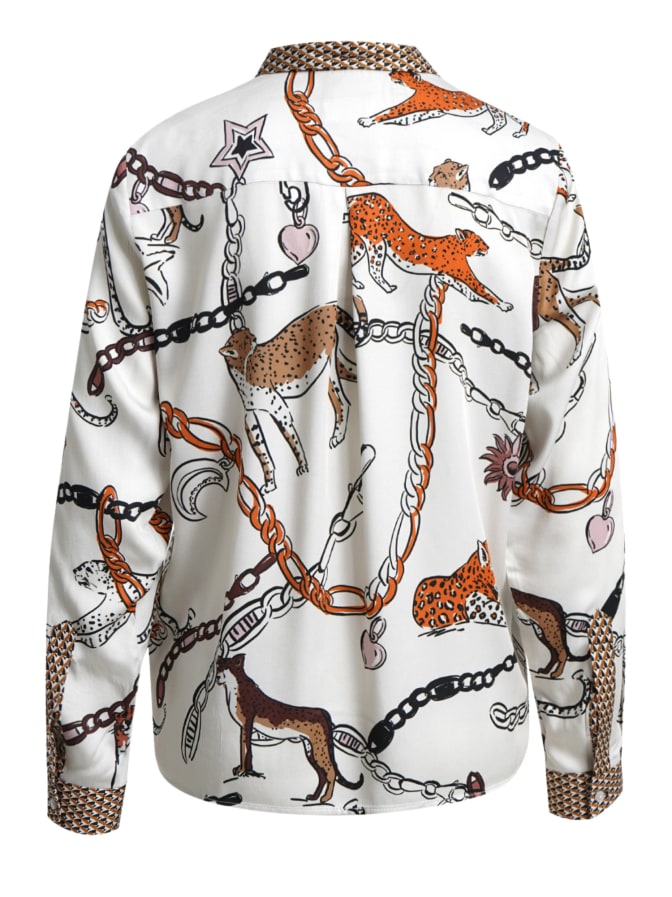 Milano Italy Hemdbluse mit Allover-Print bei Robert Ley