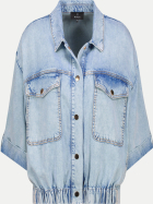 Monari Jeansjacke mit 1/2 arm 752-light denim bei Robert Ley