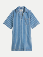 Marc O'Polo DENIM Jeanskleid im Tunika-Stil 4928-Medium Blue_Multi_01 bei Robert Ley