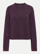 Only Strickpullover ONLSIMONI 294415001-Mauve Wine/MELANGE bei Robert Ley