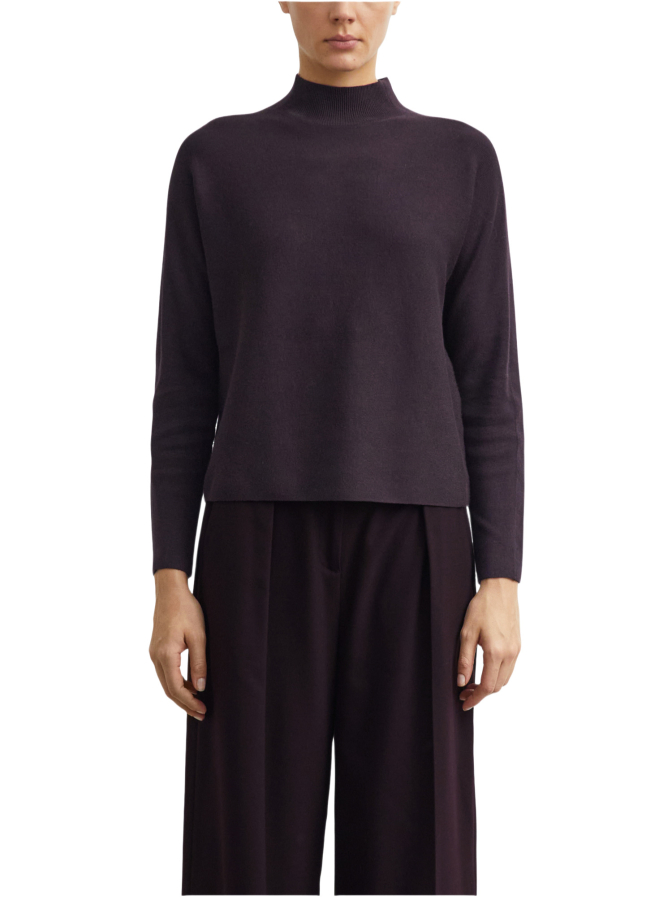 Comma Strickpullover mit Stehkragen bei Robert Ley