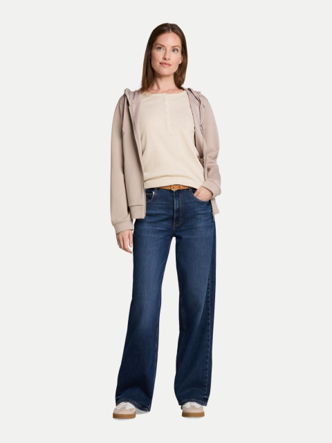 Tom Tailor Casual Langarmshirt mit Henley-Kragen bei Robert Ley