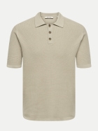 Only & Sons Poloshirt ONSERIC 261395-Silver Lining bei Robert Ley