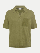 Brax Poloshirt STYLE.CLIA.S 34-OLIVE bei Robert Ley